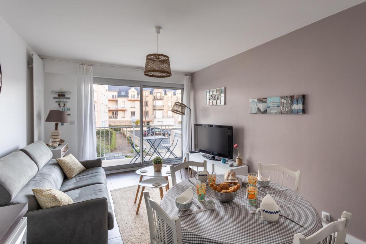 Apartamento Le Sextant - Piscine Partagee Et Parking Prive Saint-Cast-le-Guildo Exterior foto